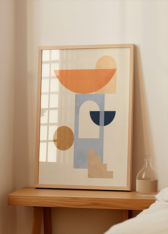 Geometric composition 7 Plakat - Posterbox