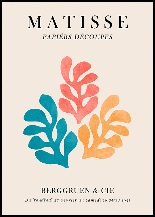 Matisse floral 3 Plakat - Posterbox
