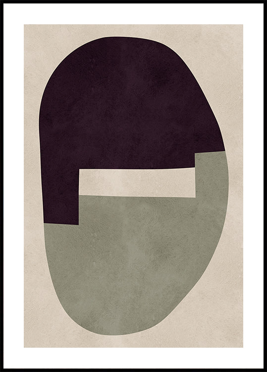 Modern organic art 9 Poster - Posterbox