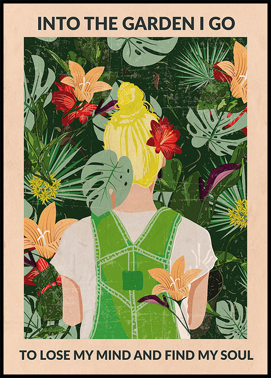 Into the Garden (blonde) - Posterbox