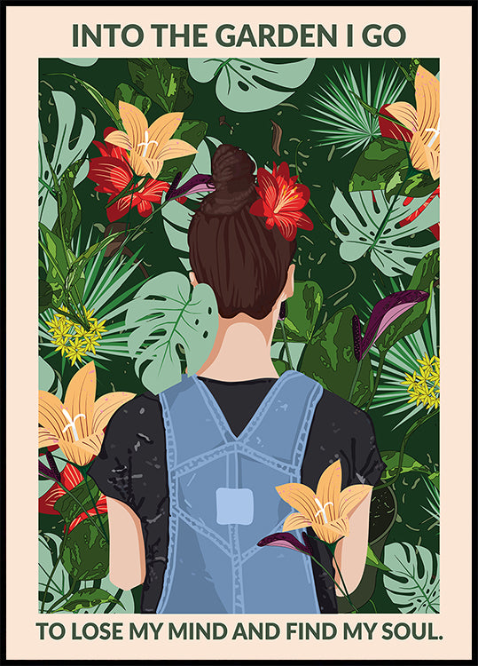 Into the Garden Standard Wall Art Plakat - Posterbox