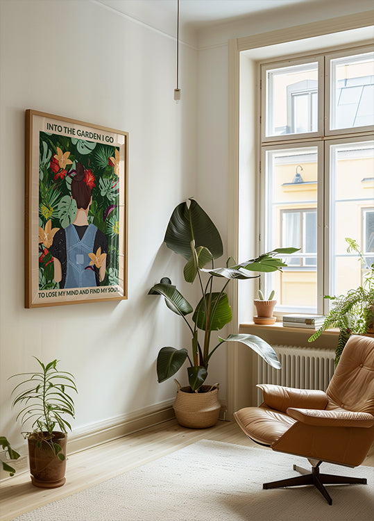 Into the Garden Standard Wall Art Plakat - Posterbox