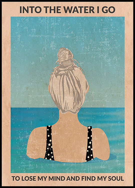 Into the Water (silver) - Posterbox