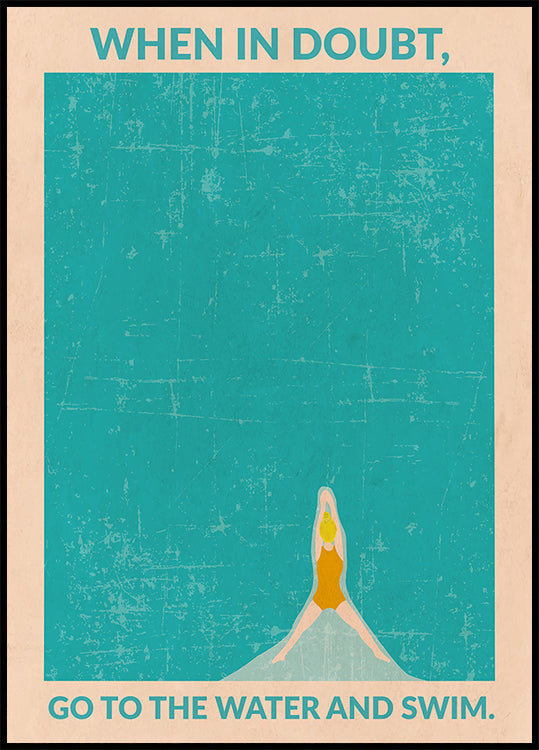 Open Water (blonde) - Posterbox