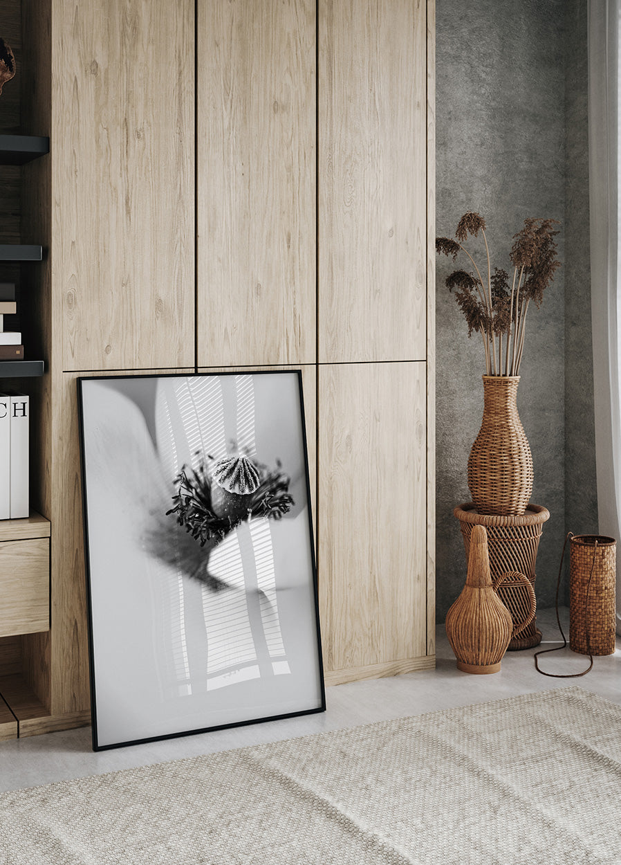 Poster mit weißen Tulpen - Posterbox.dk