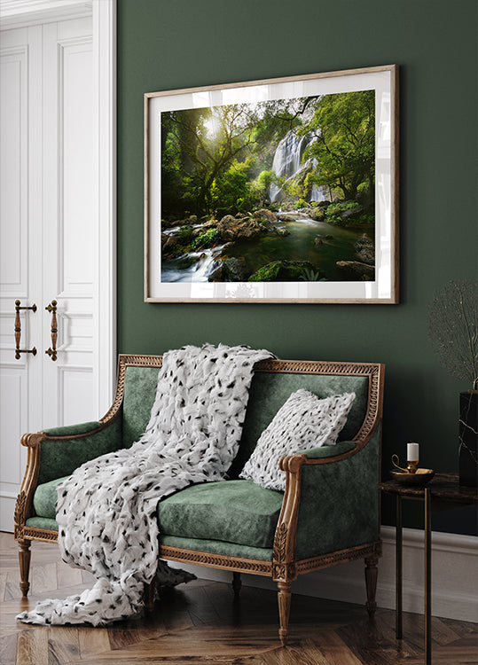 Mountain stream Plakat - Posterbox
