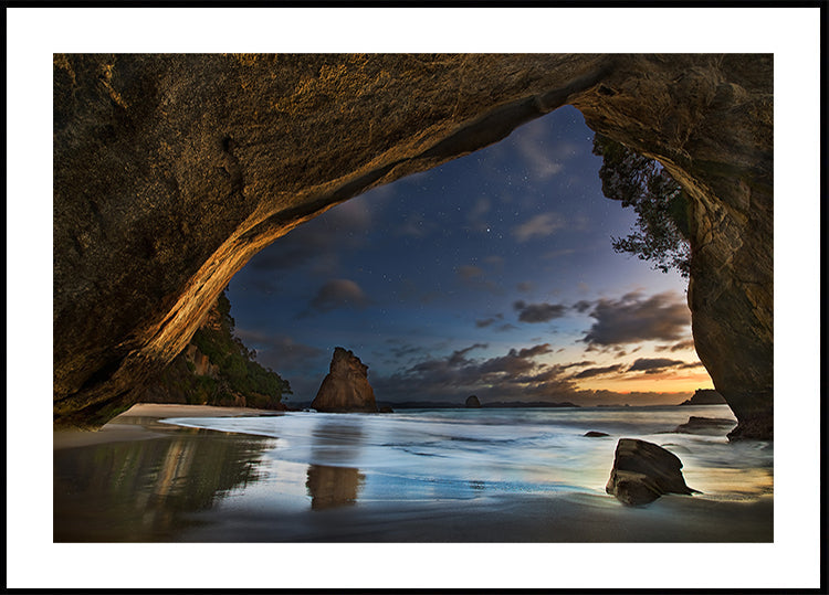 Cathedral Cove Plakat - Posterbox