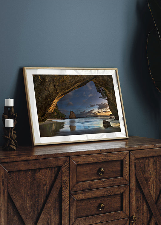 Cathedral Cove Plakat - Posterbox
